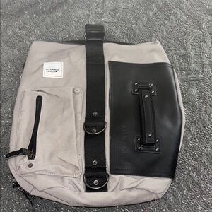 ANVANDA Black and Gray Men's Bag
